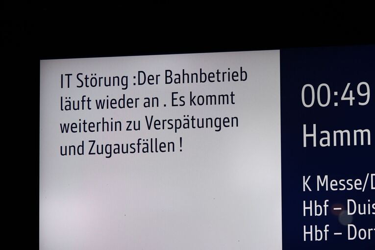 Funkstörung im Zugverkehr Funkstörung im Zugverkehr