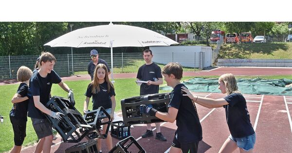 Heat battle with record times: Youth fire brigades compete at the district ...
