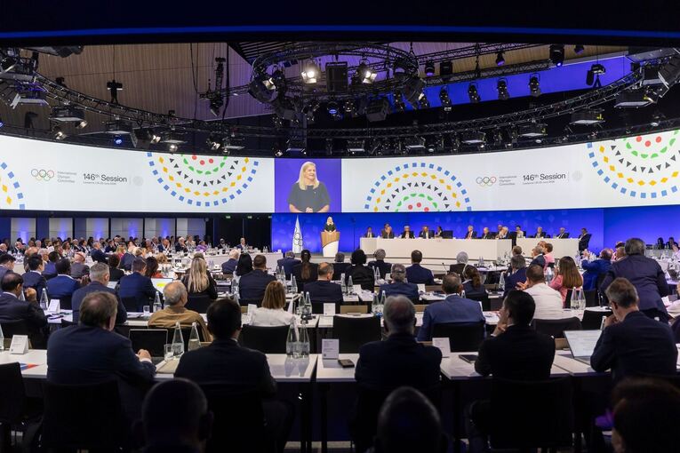 Außerordentliche Generalversammlung des Internationalen Olympisch Außerordentliche Generalversammlung des Internationalen Olympisch