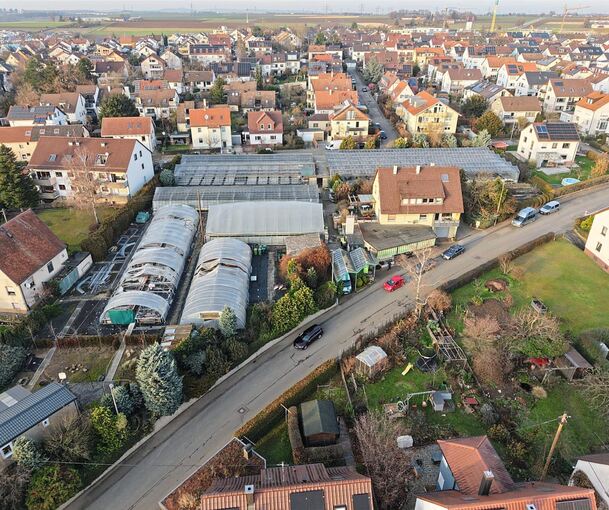 Wenn die Gärtnerei Pöhlmann Ende des Monats schließt, ergibt sich die Möglichkeit, neuen Wohnraum auf dem frei werdenden, 4700 Quadratmeter großen Areal zwischen Burgstraße und Korntaler Straße zu schaffen.