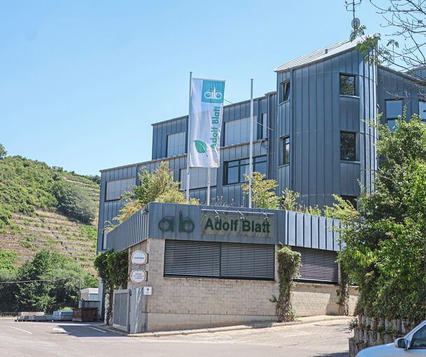 Der Unternehmenssitz von Adolf Blatt in Kirchheim: Die Firma wird ihre beiden Betonwerke am Neckar schließen.