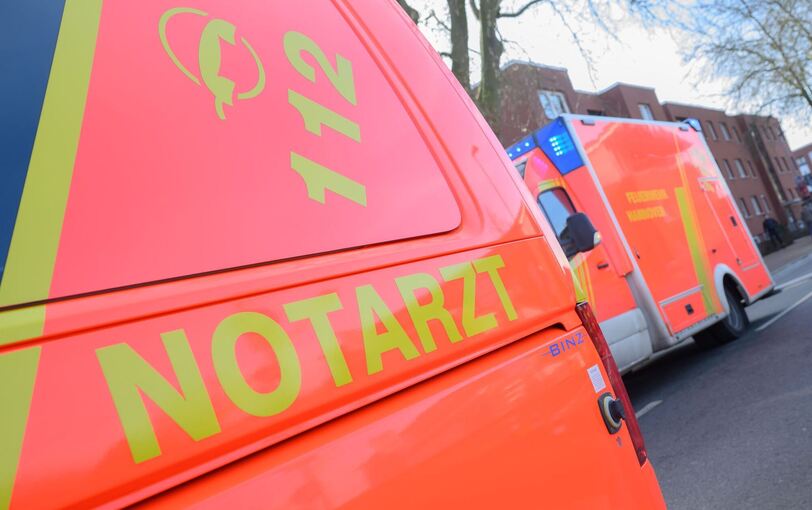 Notarzt und Rettungswagen