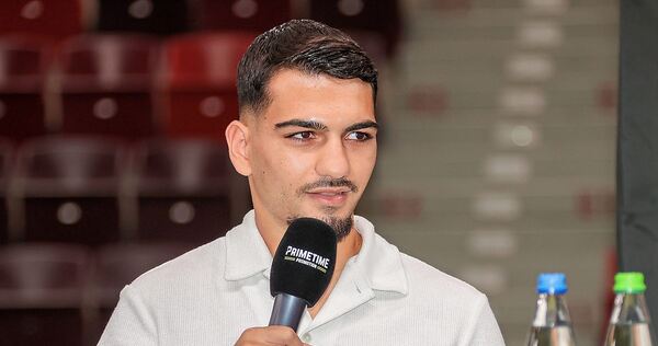 Als Lokalmatador in der MHP-Arena: Koray Öcal.