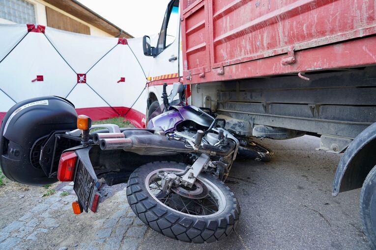 Tödlicher Motorradunfall bei Bad Saulgau