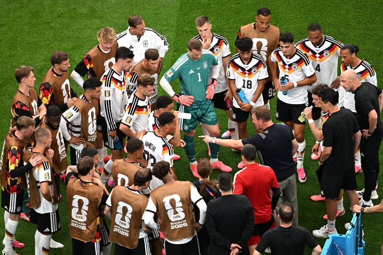 Trinkpause beim Spiel Deutschland gegen Curaçao
