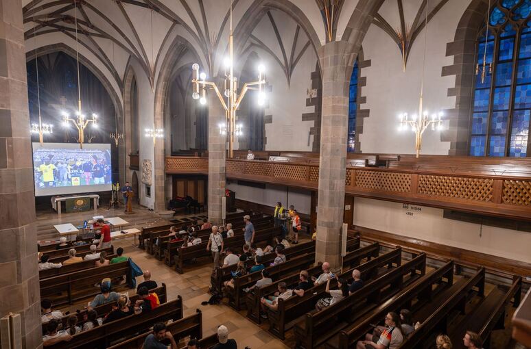 WM 2026 - Public-Viewing in Kirche