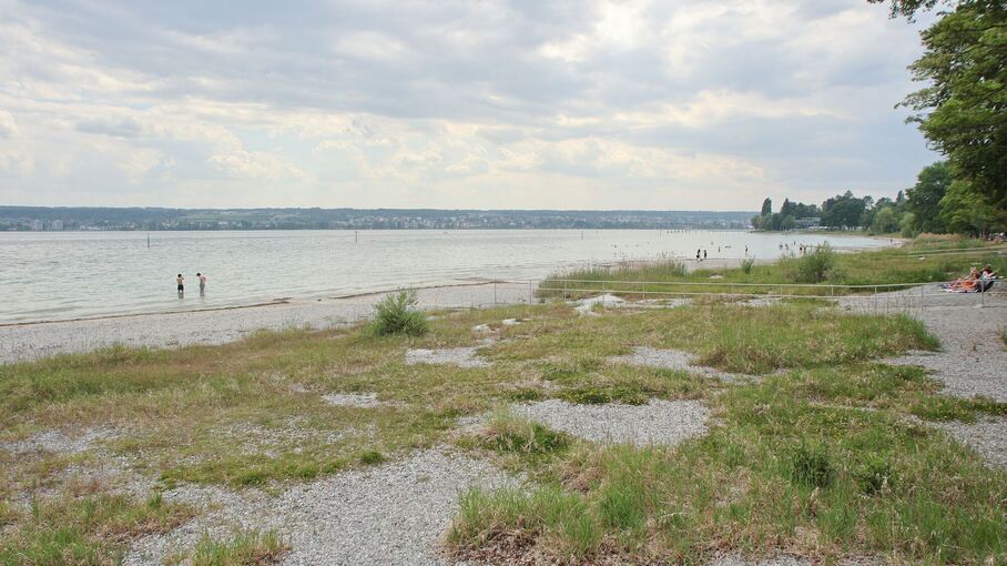 Niedrigwasser Bodensee