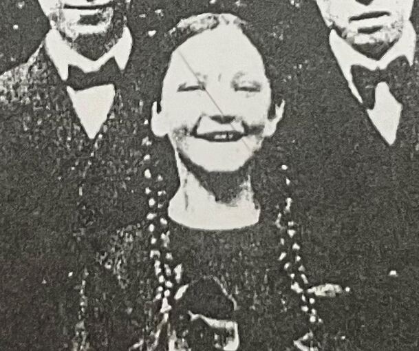 Frida Hartmann: aufgenommen bei ihrer Konfirmation.