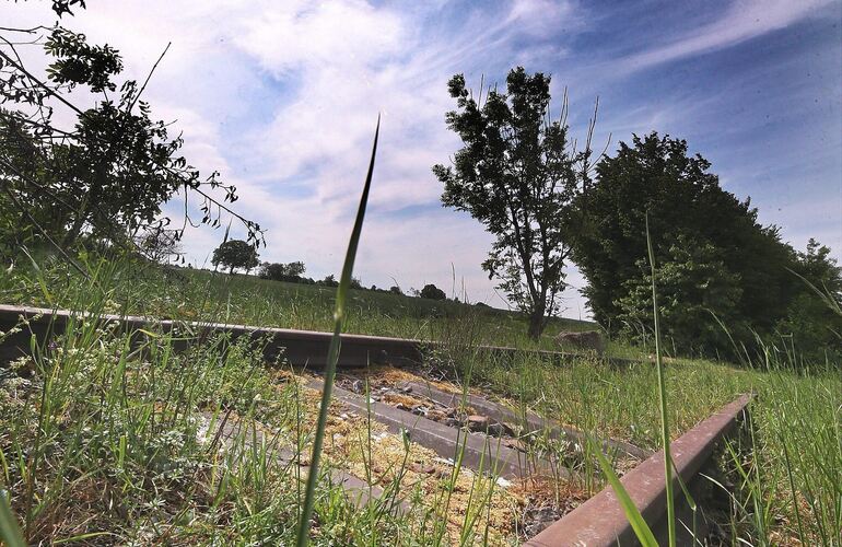 Alte Bahngleise zwischen Markgröningen, Möglingen und Ludwigsburg: Ende 2032 könnten hier wieder Züge fahren.