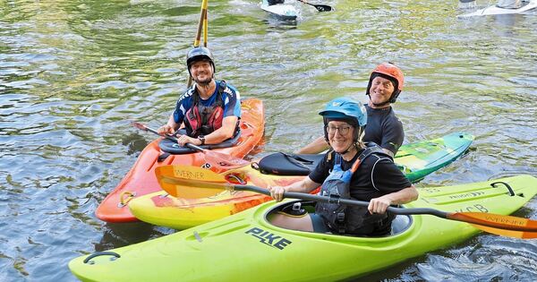 All in the flow: Paddling bliss on the Enz River