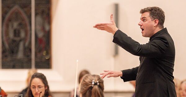 „Wir pflegen ein gutes Verhältnis zu Mendelssohn“, sagt der musikalische Leiter der Kantorei der Karlshöhe, Nikolai Ott.