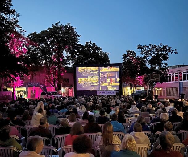 Das Open-Air-Kino-BW: Auch in diesem Jahr machen Michael Eisinger und sein Team wieder in Bietigheim-Bissingen Halt.