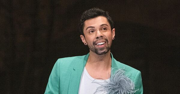 Im Labyrinth menschlicher Leidenschaften: Bruno de Sá bei seinem Auftritt im Schlosstheater.