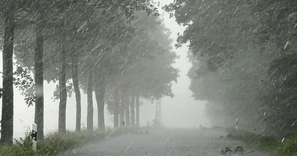 Gewitter und Hagelschauer sollen den Kreis Ludwigsburg treffen.