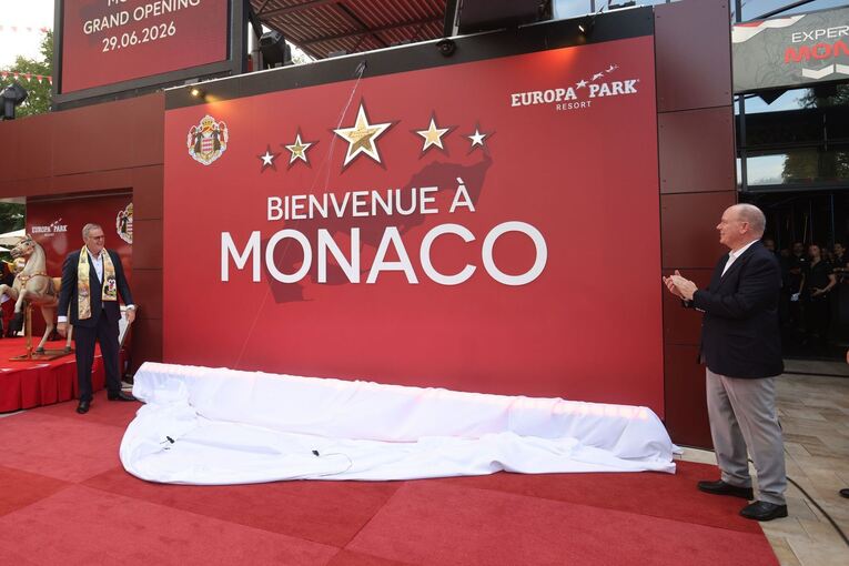 Einweihung des Themenbereichs Monaco im Europa-Park