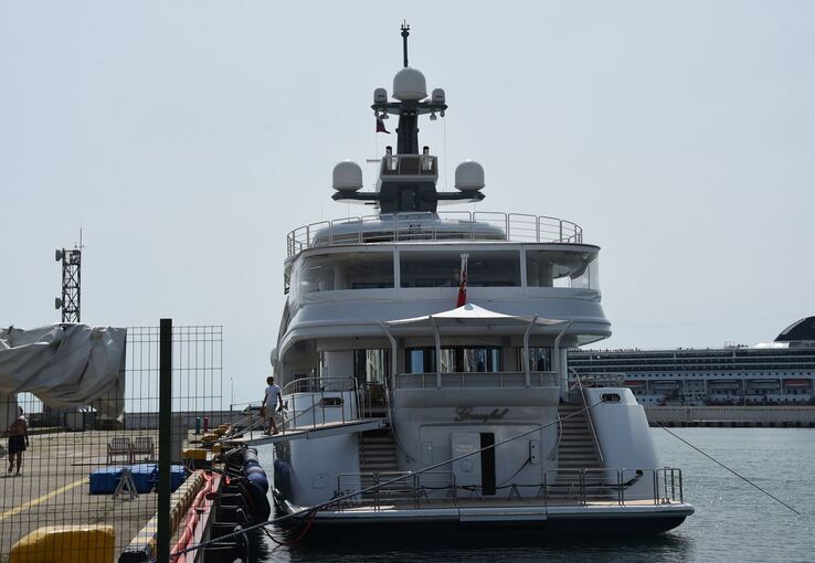Putin-Yacht "Graceful" Putin-Yacht "Graceful"