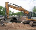 Die Arbeiten zum Abriss der Murrbrücke zwischen Marbach und Benningen haben begonnen. Richtig ernst wird es für die Autofahrer a Die Arbeiten zum Abriss der Murrbrücke zwischen Marbach und Benningen haben begonnen. Richtig ernst wird es für die Autofahrer ab dem 30. Juli, dann wird der Bereich voll gesperrt.