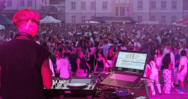 Der Lageplan des Marktplatzfestes: So sind die Stände und die Bühnen auf dem Marktplatz und in der Innenstadt aufgebaut.