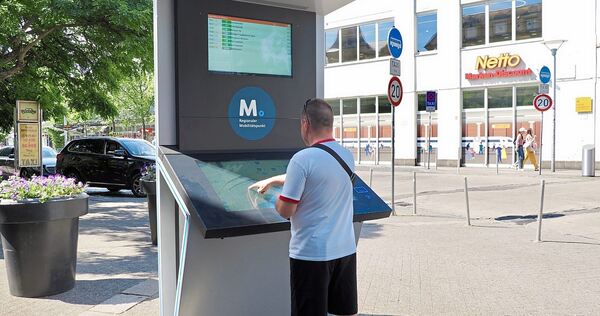 Nur noch wenige Menschen informieren sich an den Terminals, die der Regionalverband mitinitiiert hat.