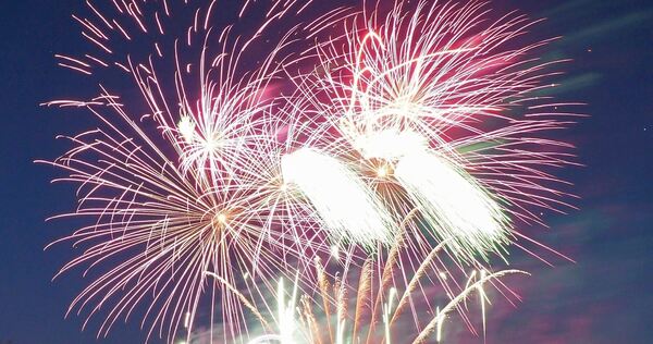 Strahlende Farben erleuchten am Himmel über Ludwigsburg: Das Musikfeuerwerk im Blühenden Barock.