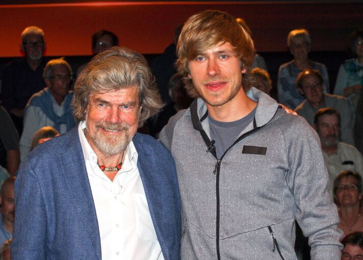 Reinhold Messner und Sohn Simon