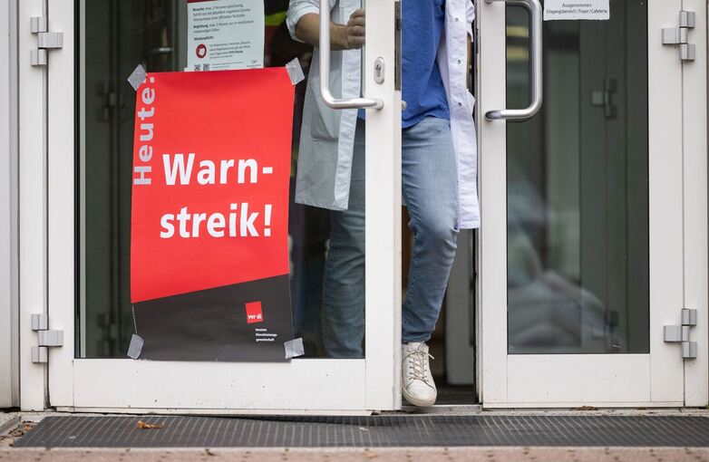 Warnstreiks in Kliniken