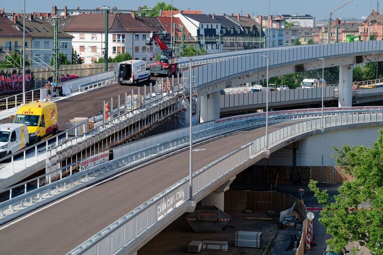 Hochstraße in Ludwigshafen
