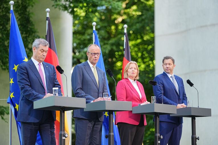 Pressekonferenz zu Ergebnissen des Koalitionsausschusses