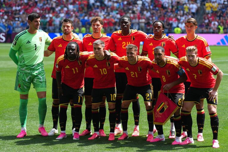 Die belgische Nationalmannschaft Die belgische Nationalmannschaft