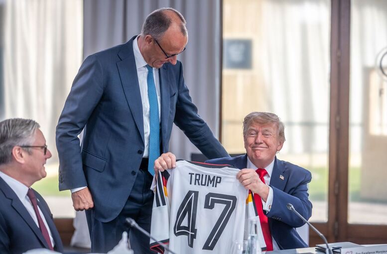 Bundeskanzler Merz und US-Präsident Trump