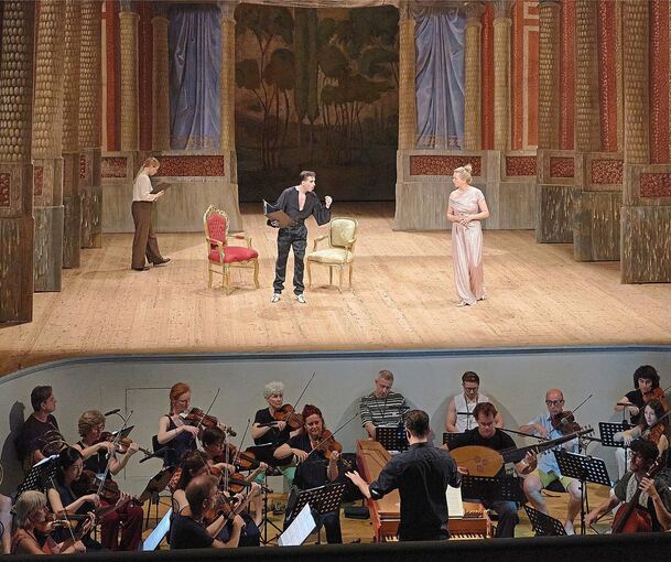 Oper im Theater des Residenzschlosses.