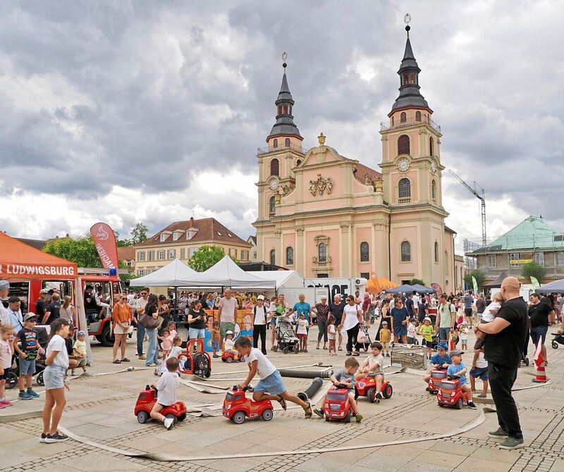 Viele Familien fanden den Weg zum Kinderfest.