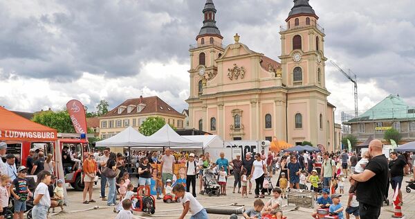 Viele Familien fanden den Weg zum Kinderfest.