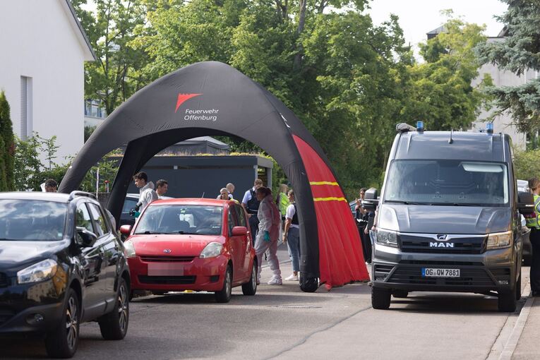 Zwei Tote nach Schüssen in Offenburg Zwei Tote nach Schüssen in Offenburg