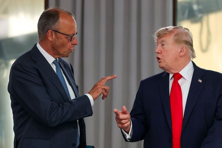 Merz und Trump Merz und Trump
