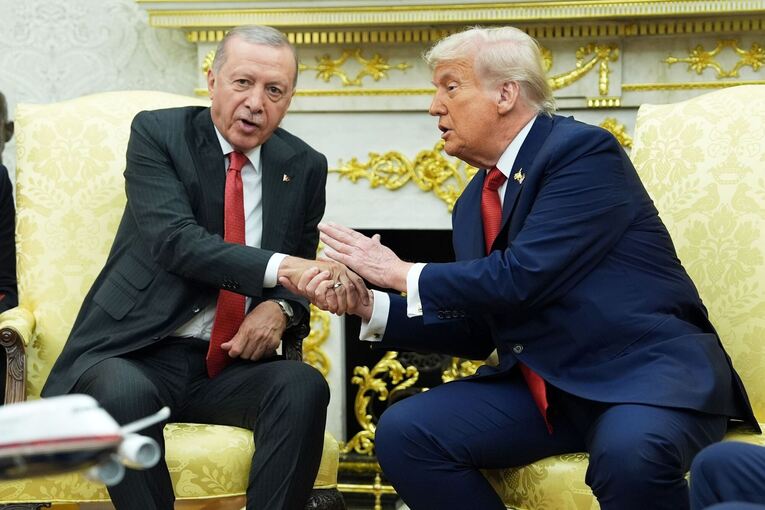 US-Präsident Trump und der türkische Präsident Erdogan