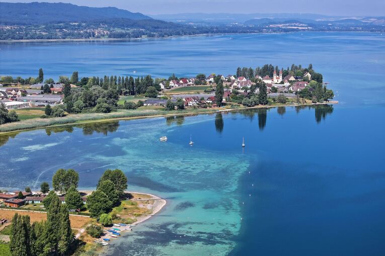 Bodensee hat Niedrigwasser Bodensee hat Niedrigwasser