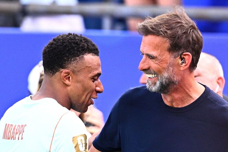 Kylian Mbappé und Jürgen Klopp