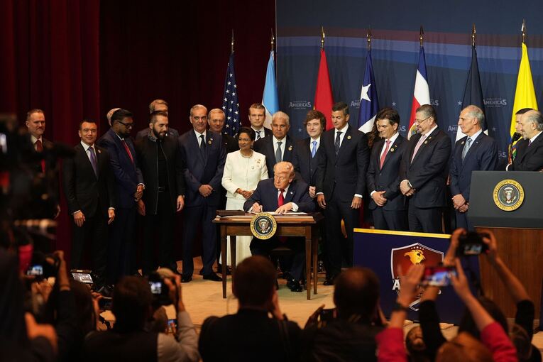 Trump empfängt Regierungschefs aus Lateinamerika und Karibik