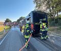 Die Feuerwehr war vor Ort im Einsatz.