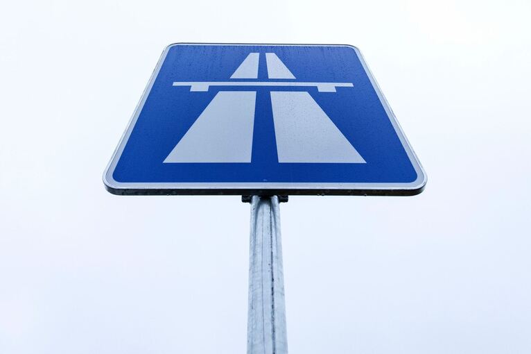 Verkehrszeichen Autobahn Verkehrszeichen Autobahn