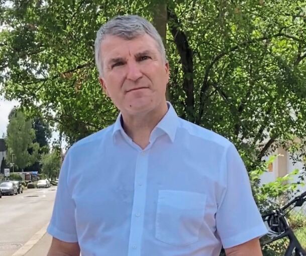 Remsecks Oberbürgermeister Dirk Schönberger.