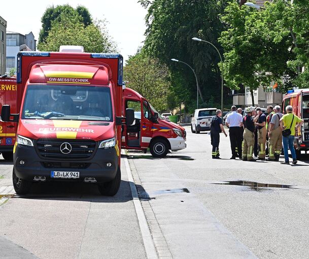 Für etwa zweieinhalb Stunden war nach einer Mini-Explosion am Umspannwerk in Aldingen am Montag die Neckarstraße gesperrt.