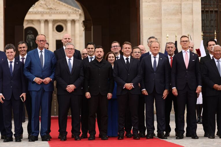 Treffen der sogenannten Koalition der Willigen
