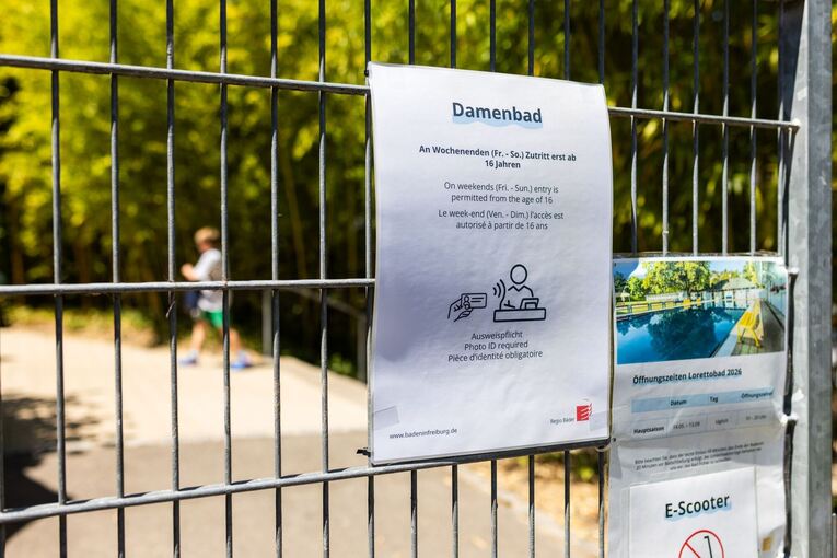 Lorettobad Freiburg ändert Zutrittsregeln