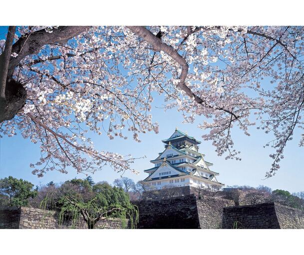 Zur Kirschblüte besonders schön: Osaka Castle