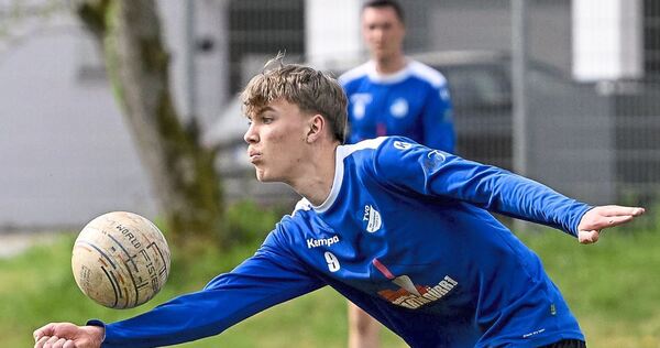 Voller Einsatz im Trikot des TV Ochsenbach: Finn Hummel. Screenreader