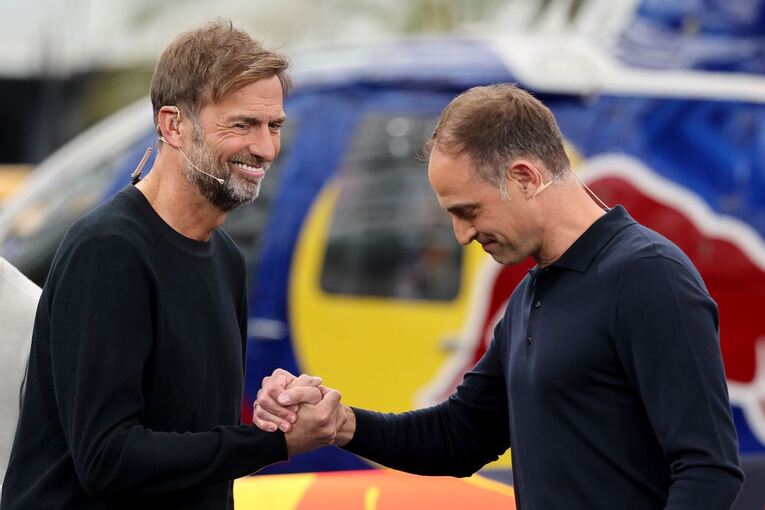 Jürgen Klopp und Oliver Mintzlaff Jürgen Klopp und Oliver Mintzlaff