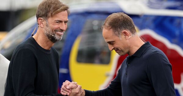 Jürgen Klopp und Oliver Mintzlaff Jürgen Klopp und Oliver Mintzlaff