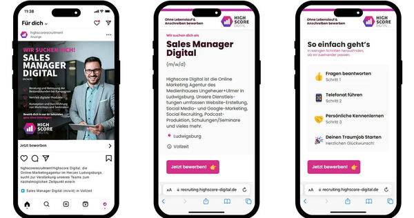 SocialMediaRecruiting_Prozess_Mockup